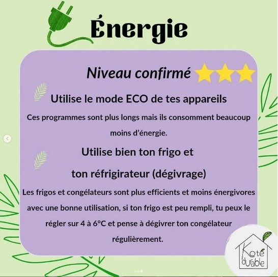 Astuces énergie