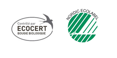 Labels écocert et Nordic Ecolabel