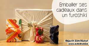 Astuce zéro déchet : emballer ses cadeaux dans un furoshiki Astuce zéro déchet : emballer ses cadeaux dans un furoshiki