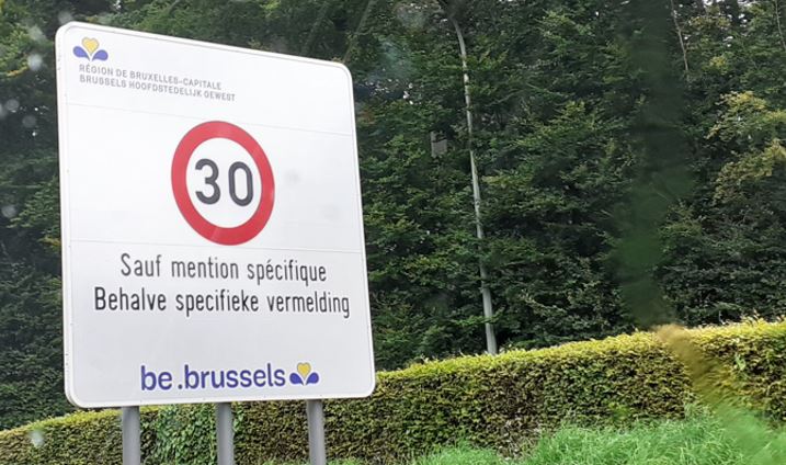 Bruxelles est devenue une ville 30
