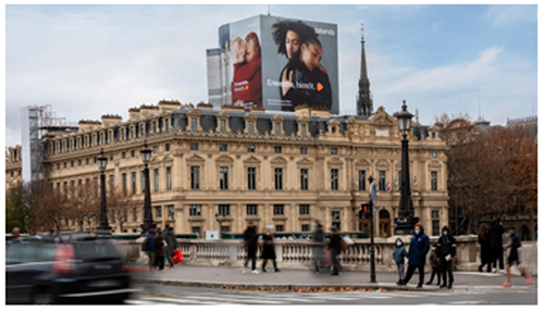 Trop de pub dans la rue et sur les bâtiments