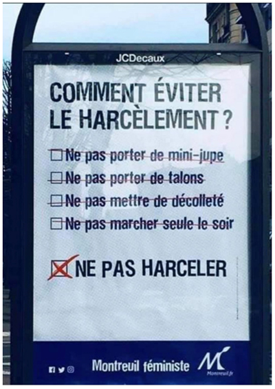 Affiche message d'intérêt général