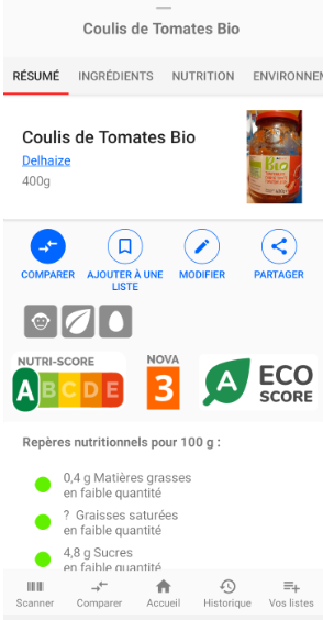 Eco-score