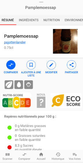 Eco-score