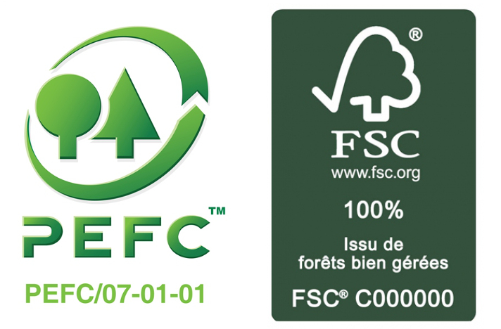 Labels PEFC et FSC