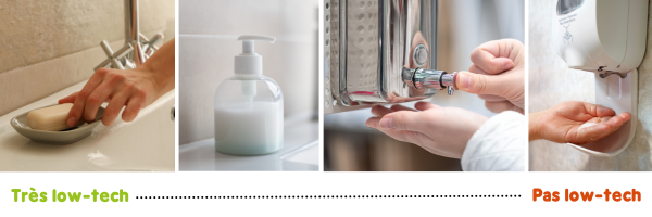 Low-tech : exemple avec un distributeur de savon