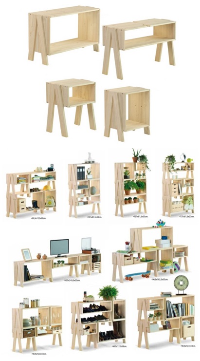mobilier modulable meuble modulable