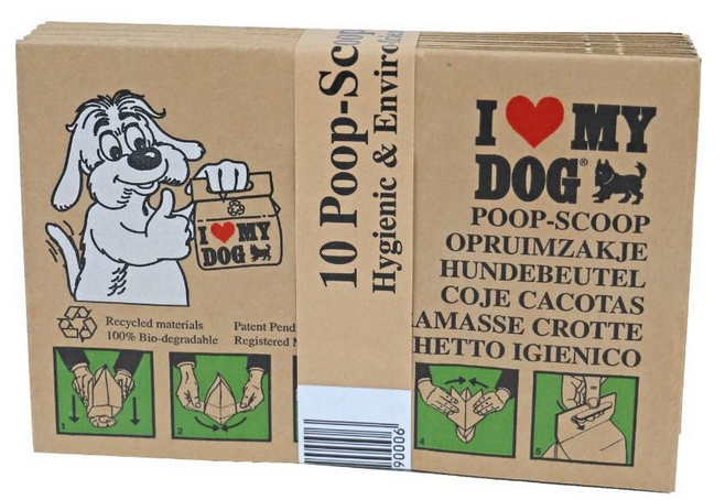 sac en carton biodégradable pour crottes de chien