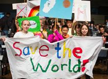 Enfants participant à la COP 23. Photo: CCNUCC