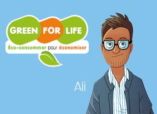 Ali économise grâce à Green For Life
