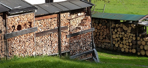 tas de bois - stockage